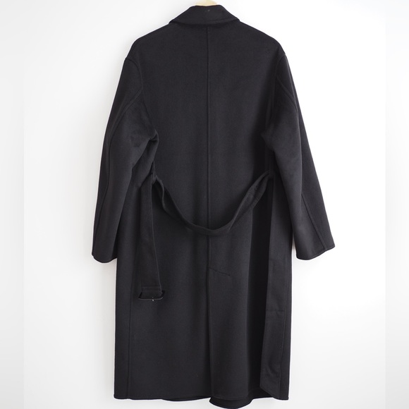 JW Anderson wool Uniqlo premium double face oversized belted coat - Picture 6 of 10